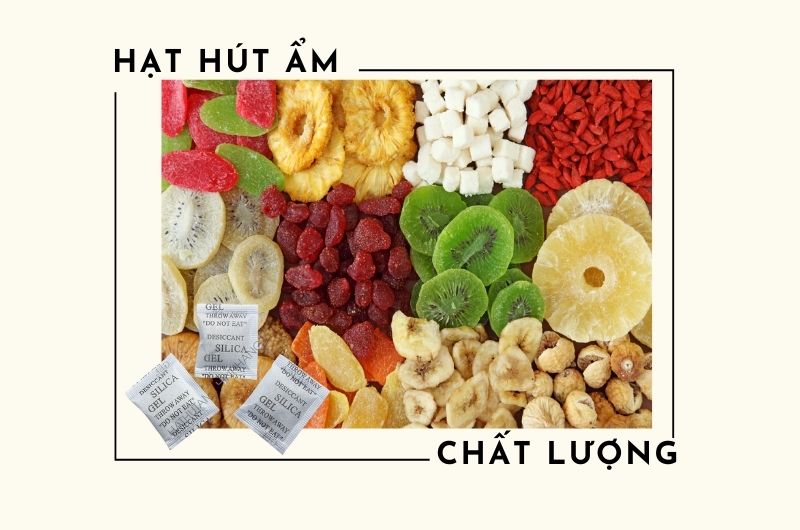 tui hat am chinh hang 2 Hạt Hút ẩm Chính Hãng