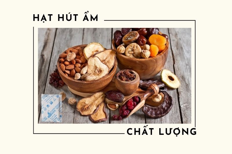 tui hat am chinh hang 4 Hạt Hút ẩm Chính Hãng