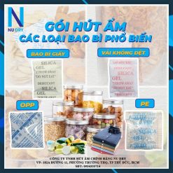 hạt hút ẩm silica gel 5g 3