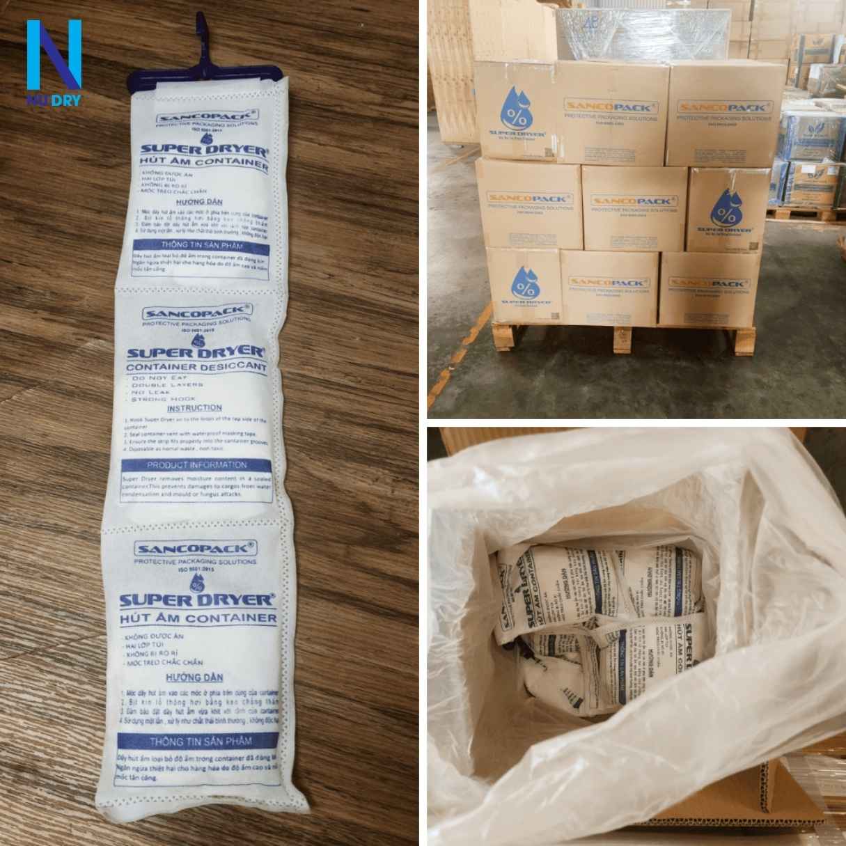 Có những loại túi hút ẩm nào trên thị trường?