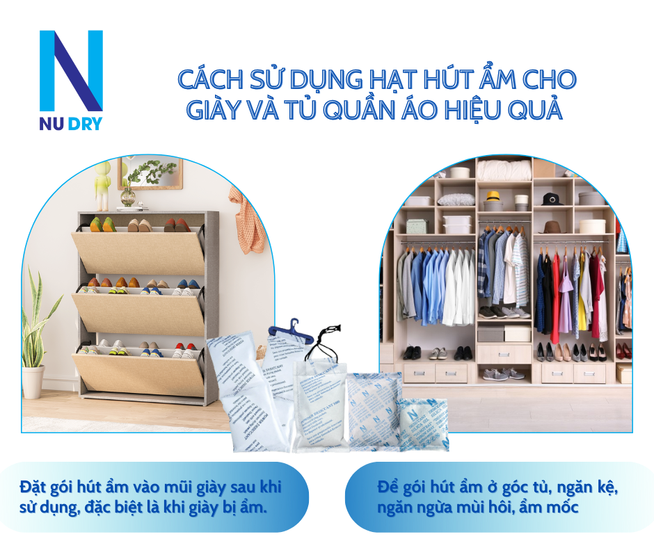 cách sử dụng túi hút ẩm