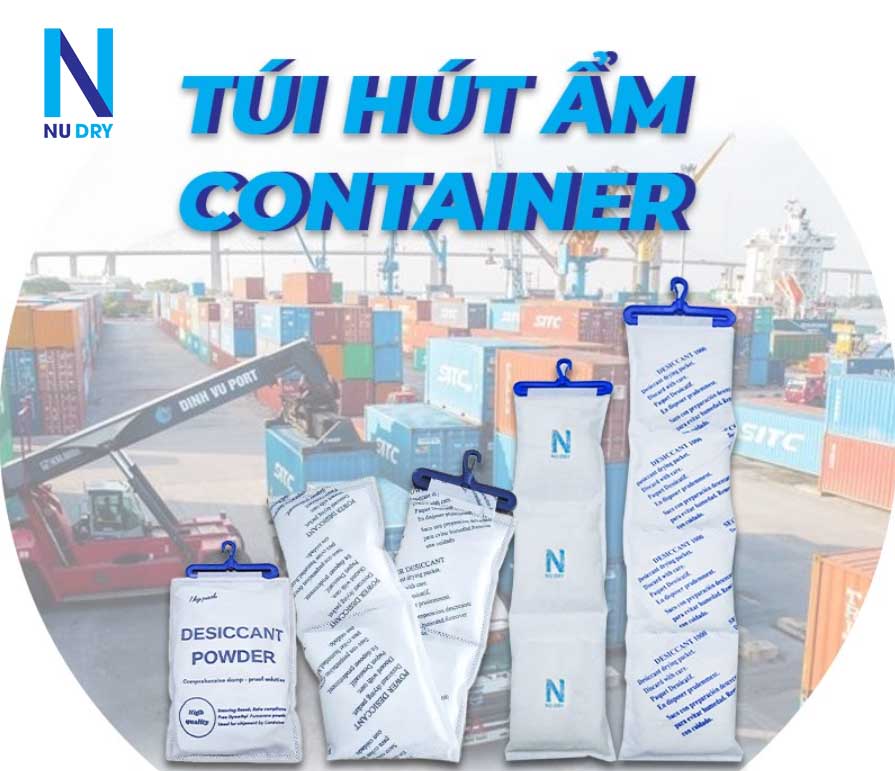 Giải pháp chống ẩm bằng túi hút ẩm Nudry