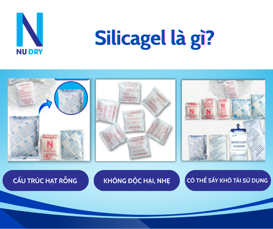 hạt hút ẩm silicagel là gì