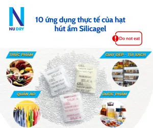 ứng dụng hạt hút ẩm silicagel