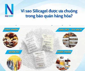 Vì sao Silicagel được ưa chuộng trong bảo quản hàng hóa?