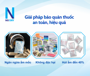 giap phap an toan Giải pháp an toàn hạt hút ẩm dược phẩm