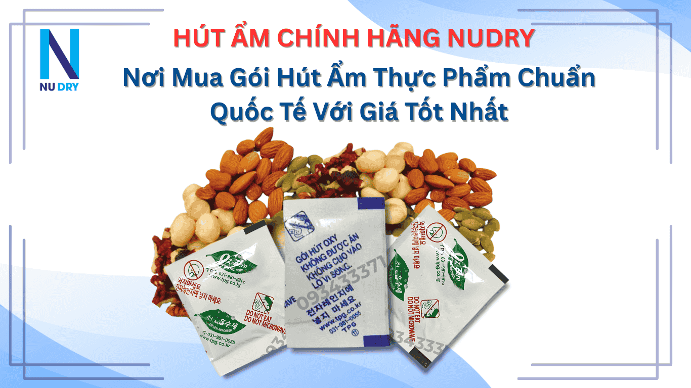 Gói hút ẩm thực phẩm chuẩn quốc tế với giá tốt nhất