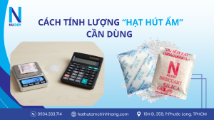 Cách tính lượng hạt hút ẩm cần dùng
