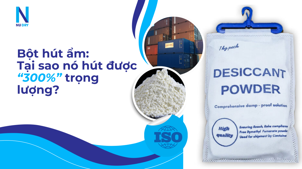 tai sao bot hut am hut duoc 300 trong luong Tại sao bột hút ẩm hút được 300% trọng lượng