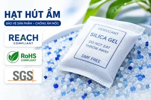 Hạt hút ẩm đạt chuẩn REACH, RoHS, SGS