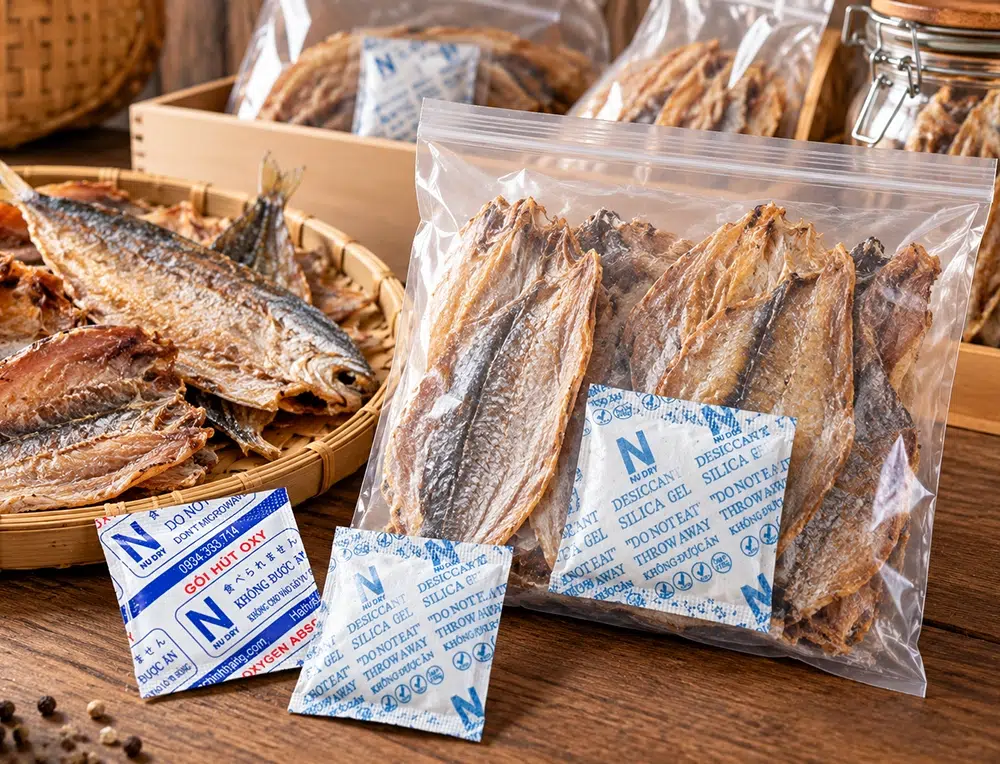 Bảo quản cá khô 